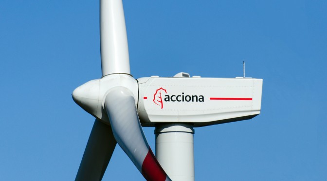 Acciona logra un contrato para suministrar 129 MW eólicos en México