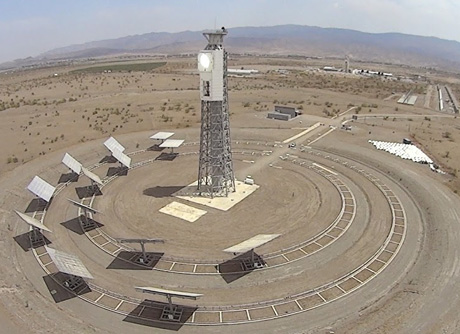 Finaliza la primera termosolar de ensayos de CTAER y Abengoa