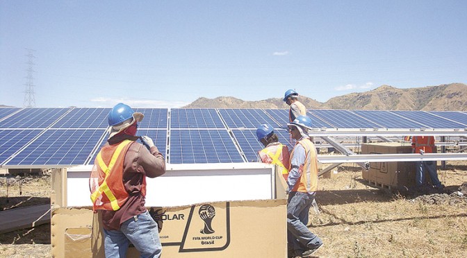 Honduras instalará 400 megavatios de energía solar