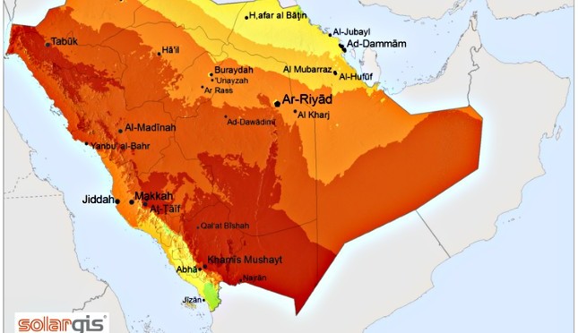 La energía eólica, termosolar y PV de Arabia Saudí podría generar hasta 750.000 puestos de trabajo para 2030