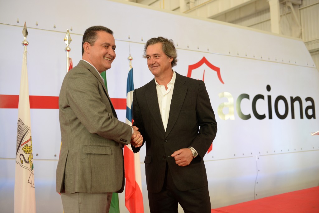 Eólica en Brasil: Acciona inaugura su planta de aerogeneradores en Bahía