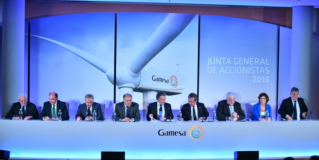 gamesa ACCIONISTAS 2015