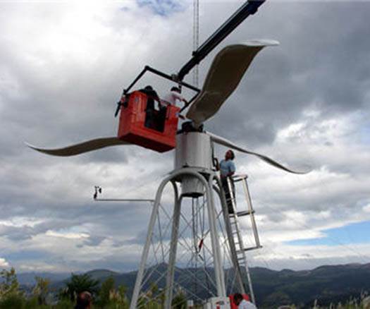 Cinvestav desarrolla un aerogenerador de energía eólica para zonas rurales
