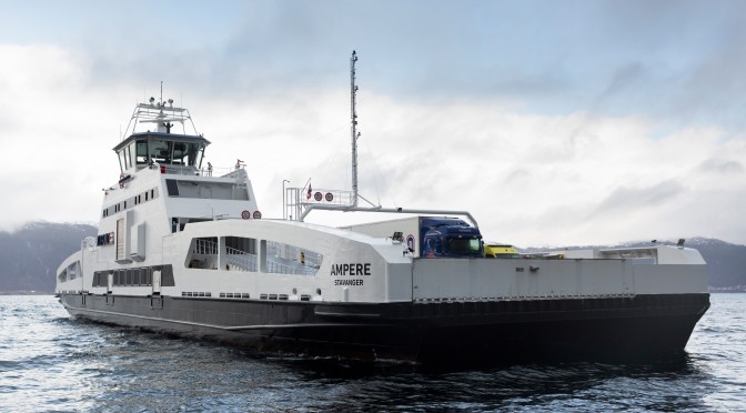 Noruega inaugura el primer ferry eléctrico