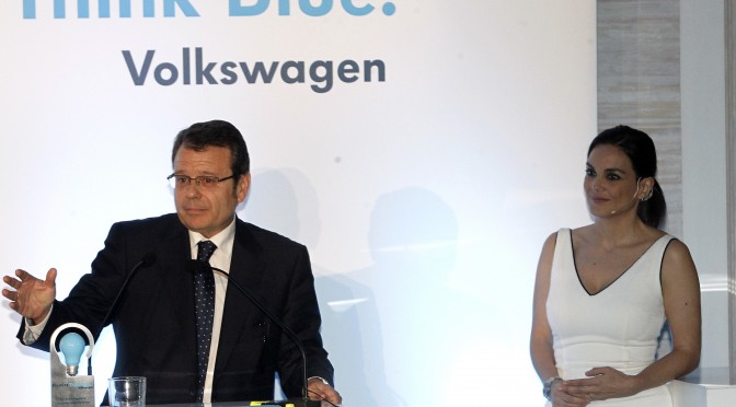 Eólica Sotavento recibe el premio Think Blue de Volkswagen