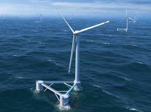 Eólica marina: Desarrollan aerogeneradores flotantes para aprovechar energías renovables marinas