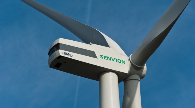 Senvion suministrará aerogeneradores en España por hasta 300 MW de eólica