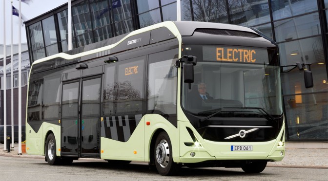 Vehículo eléctrico: Primer autobús eléctrico de Volvo