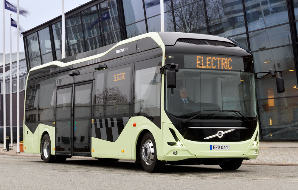 autobús eléctrico de Volvo