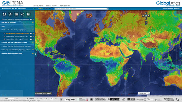 IRENA y la DTU publican los datos de eólica en el mundo