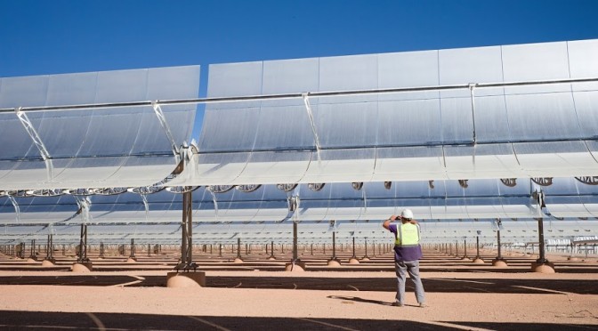 Marruecos construye la mayor termosolar