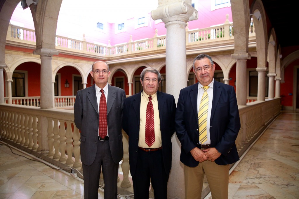 Julian Blanco, Valeriano Ruiz y Luis Crespo