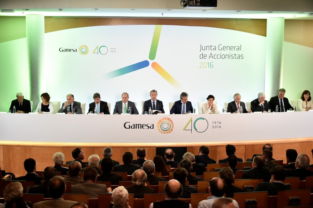 JUNTA GENERAL DE ACCIONISTAS GAMESA_2016