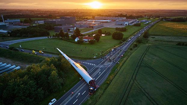 Enegía eólica: Dinamarca construye las palas de aerogeneradores más grandes del mundo