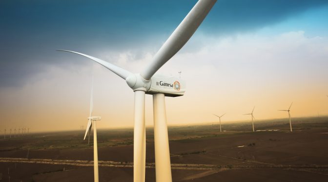 Eólica en India: Gamesa suministra 230 aerogeneradores por 460 MW para siete parques eólicos