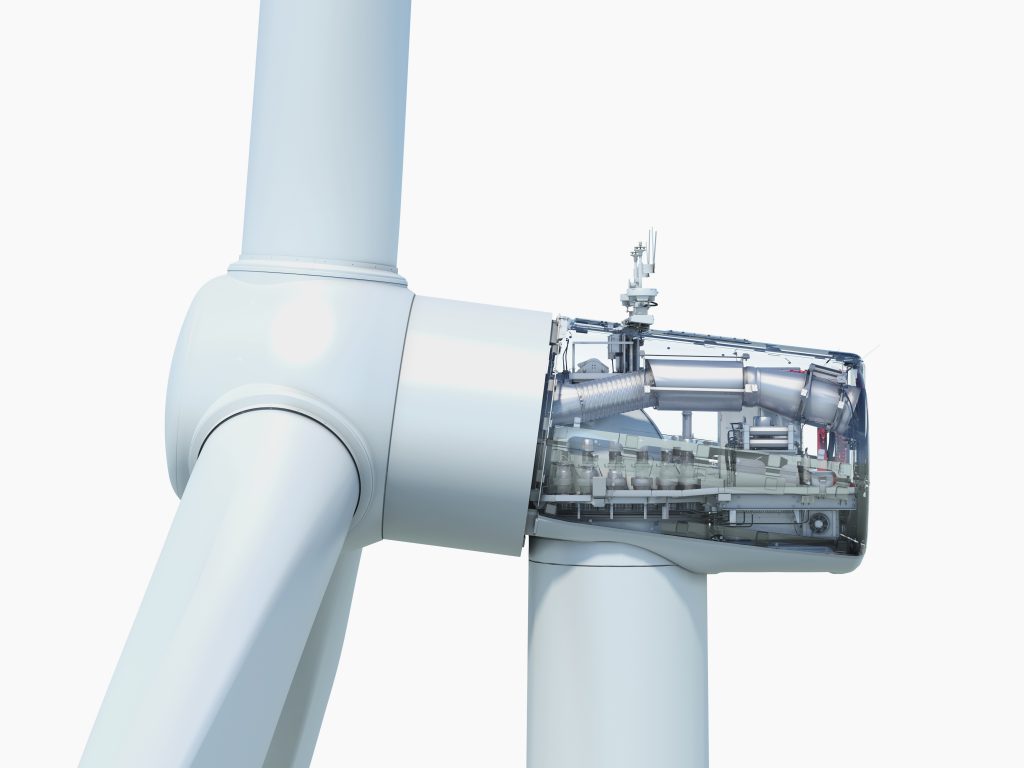 Alle drei neuen Siemens Onshore Windenergieanlagen nutzen ein Maschinenhaus. All three new Siemens Onshore turbines share the same nacelle design.