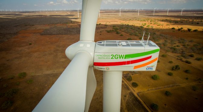 Eólica en Brasil: Gamesa alcanza los 1.000 aerogeneradores