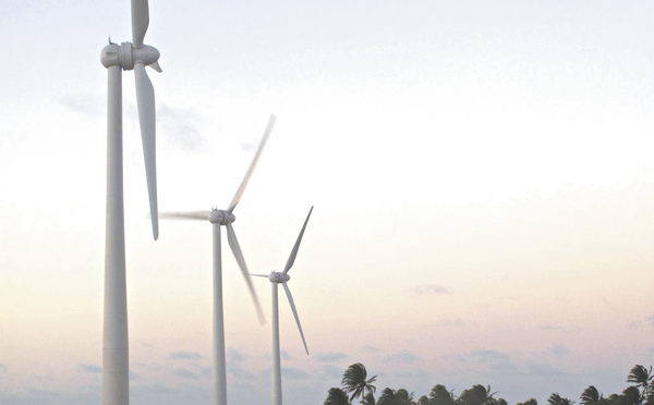 Ceará gana central de energía eólica con 58 aerogeneradores