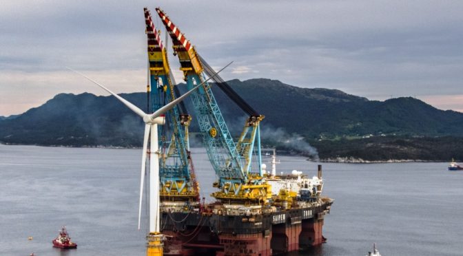 La innovación de Siemens Gamesa en el mayor parque eólico flotante del mundo abre nuevas posibilidades para la eólica marina