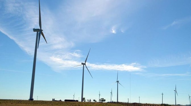 Maderna recibió empresarios del sector de energía eólica