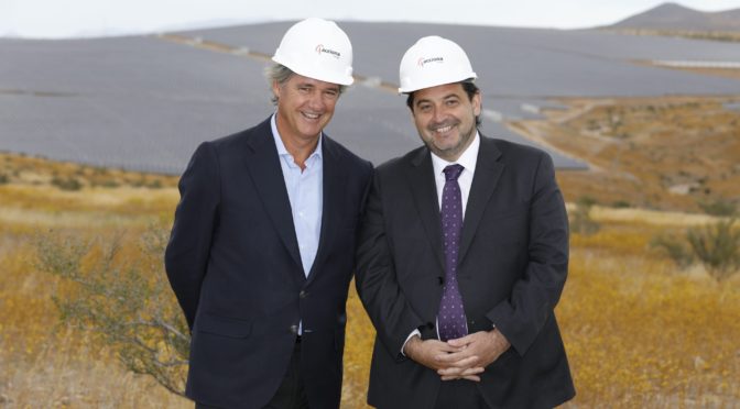 Acciona suministra renovables a desalinizadora en Chile