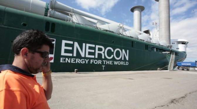 Enercon ha instalado 29.075 aerogeneradores con una capacidad eólica de 50.027MW