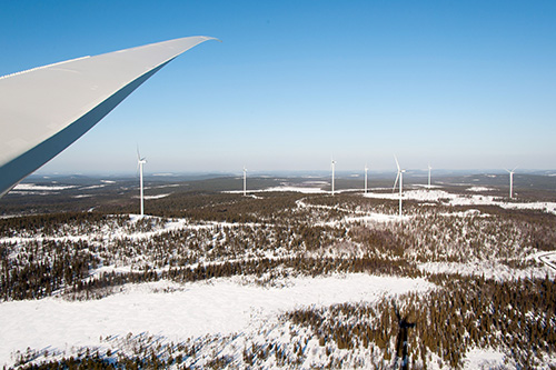 Nordex construye el primer parque eólico con aerogeneradores N149 para la eólica en Finlandia