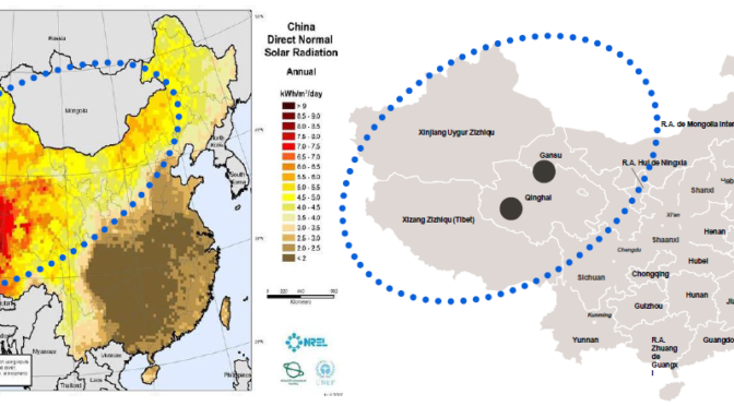 China estudia la factibilidad de 3 GW de termosolar