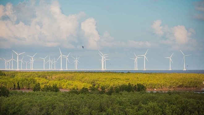 Eólica en Vietnam: Parque eólico de Bac Lieu, impulsor del desarrollo turístico local