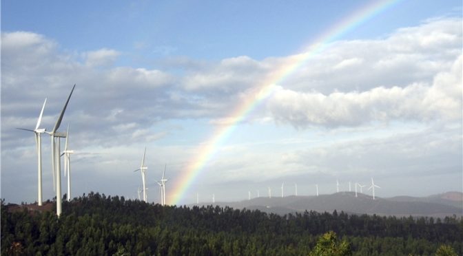 La capacidad de energía eólica alcanza los 539 GW, 52,6 GW agregados en 2017