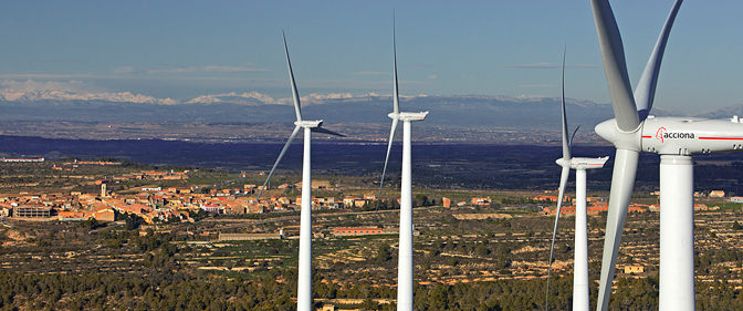 Acciona fue la mayor comercializadora de energías renovables en España