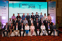 Navarra acompaña a 11 empresas de eólica en el II Wind Supply Meeting, en India