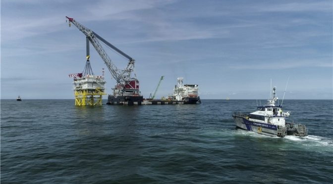 Iberdrola instala la subestación Andalucía II en el parque eólico marino East Anglia One