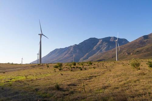 Energía eólica en Sudáfrica, gran parque eólico de la costa oeste aprobado