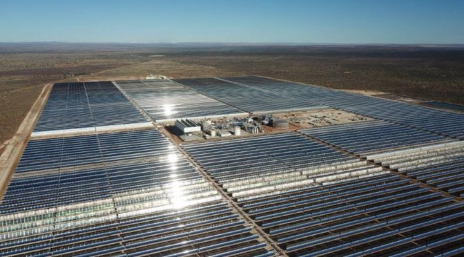 ENGIE inicia las operaciones de Kathu, una termosolar de 100 MW y uno de los proyectos de energías renovable más grandes de Sudáfrica