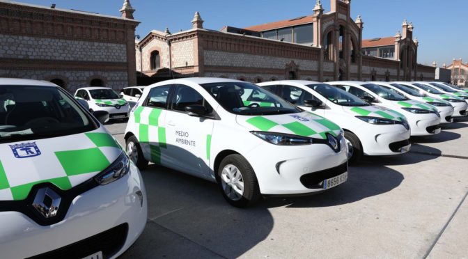 Madrid continúa la renovación de su flota con 183 nuevos vehículos eléctricos