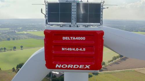 Nordex recibe pedido de 350 MW de eólica para aerogeneradores Delta4000 en EE UU