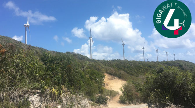 La capacidad de la energía eólica era de 15,8 GW a fines de junio en Francia