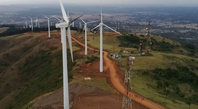 Eólica en Kenia, Se completó la construcción del parque eólico Kilifi de 36 MW