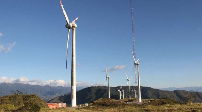 Ecuador licitó energía eólica y solar fotovoltaica