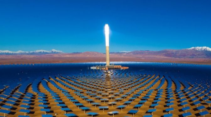 Marruecos busca el precio más bajo de energía termosolar