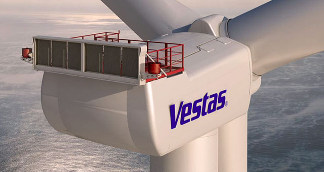 Energía eólica en Finlandia, aerogeneradores de Vestas para un parque eólico de 160 MW