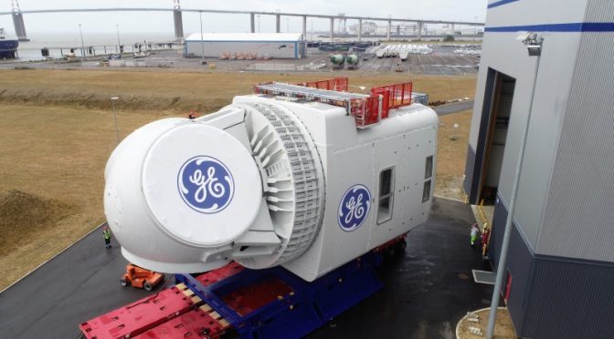 General Electric presentó la turbina eólica Haliade-X 12 MW