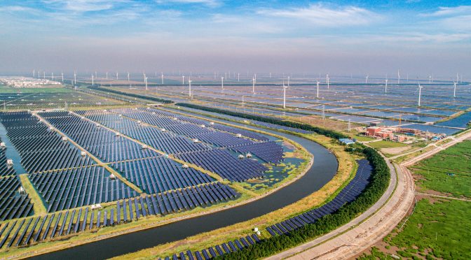 La energía eólica crece un 10% en China