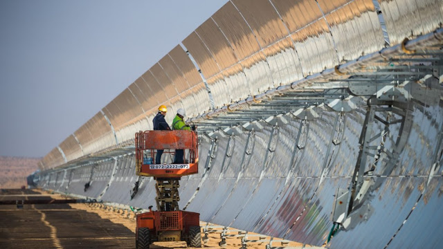 Israel inaugura su primera central termosolar