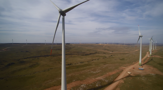 Energía eólica en Uruguay: aerogeneradores de Enercon para un parque eólico