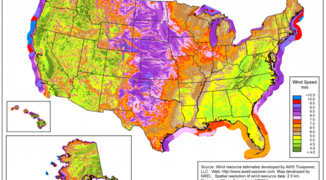 Los estados rurales y conservadores lideran la energía eólica en EE UU