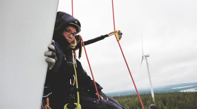 La producción de energía eólica nórdica alcanza un récord