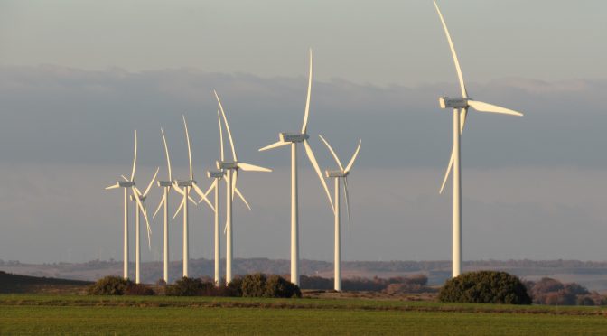 Energía eólica, nuevo parque eólico de Enel en Burgos