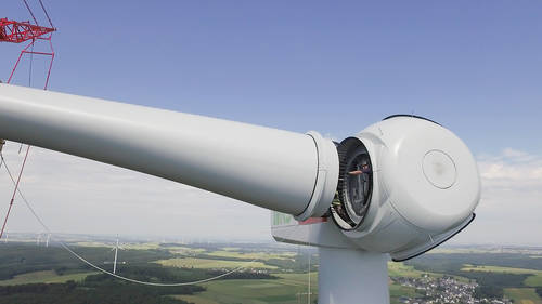 Energía eólica en Sudáfrica, aerogeneradores Nordex en Roggeveld